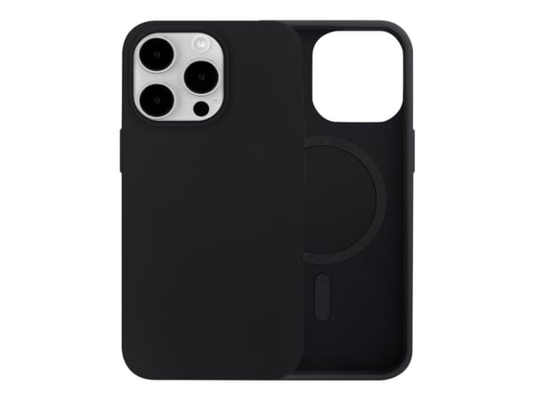 dbramante1928 Iceland Ultra - Baksidedeksel for mobiltelefon - MagSafe-samsvar - plastikk, D3O - svart - for Apple iPhone 15 Pro