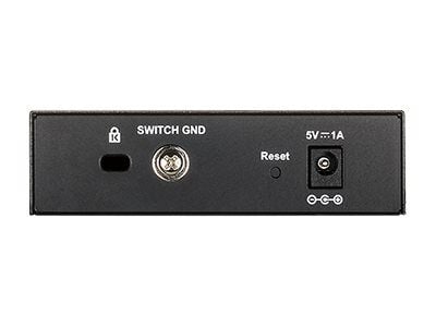 D-Link DGS 1100-05V2 - Switch - smart - 5 x 10/100/1000 - stasjonær - AC 100/240 V