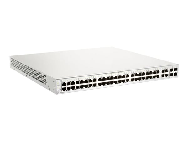 D-Link DBS-2000-52MP, Hallittu, L2, Gigabit Ethernet (10/100/1000), Power over Ethernet -tuki, Telineasennus