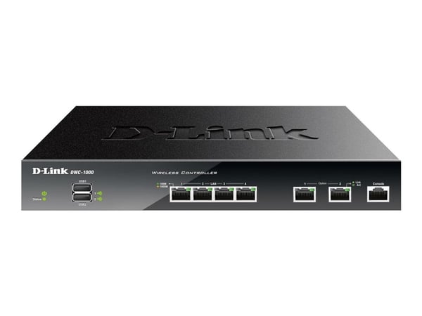 D-Link Wireless Controller DWC-1000 - Netverksadministrasjonsenhet - 4 porter - 1GbE