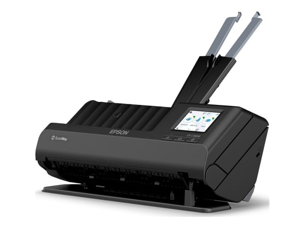 Epson ES-C380W - Arkmateskanner - Dupleks - A4/Legal - 600 dpi x 600 dpi - ADF (20 sider) - inntil 3500 skann pr. dag - USB 2.0, Wi-Fi(n)