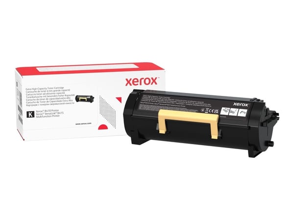 Xerox B410/VersaLink B415, MUSTA värikasetti (erittäin suuri kapasiteetti, 25000 sivua) NA/XE, 25000 sivua, Musta, 1 kpl