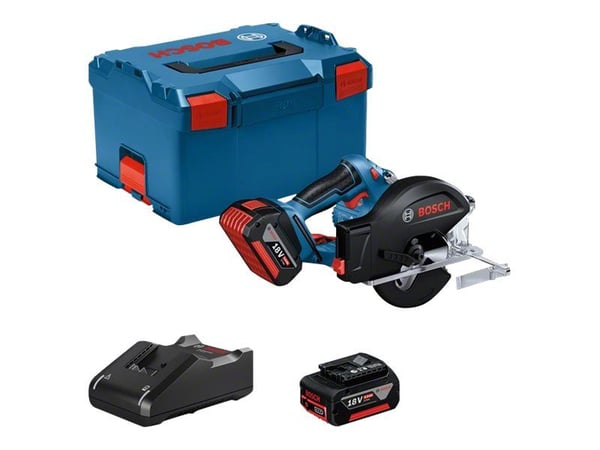 Bosch metallskärare GKM 18V-50 2X5,0AH L-BOXX