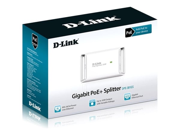 D-Link DPE-301GS - PoE fordeler