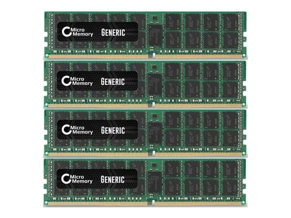 CoreParts - DDR3 - sett - 64 GB: 4 x 16 GB - DIMM 240-pin - 1866 MHz / PC3-14900 - registrert - ECC