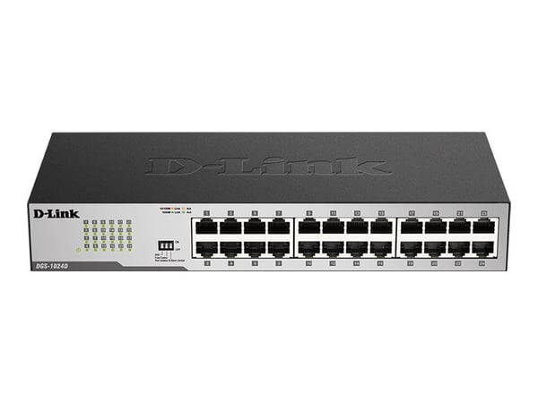 D-Link DGS-1024D, Hallitsematon, Täysin kaksipuolinen