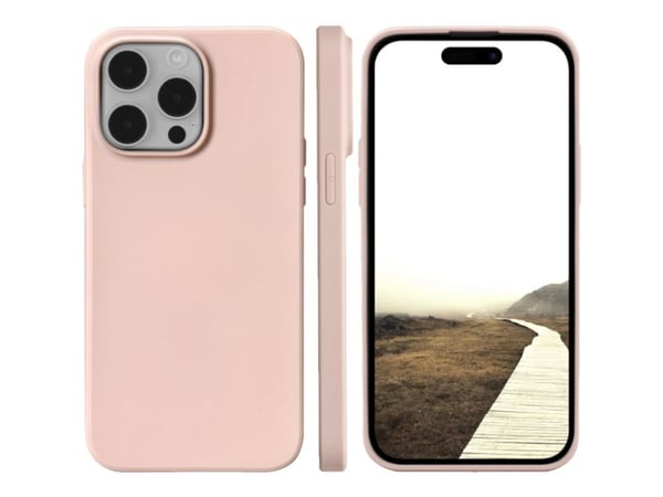 dbramante1928 Greenland - Baksidedeksel for mobiltelefon - plastikk - rosa sand - for Apple iPhone 15 Pro