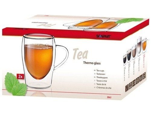 SCANPART 30cl, Sett, 0,3 l, Gjennomsiktig, Glass, 2 person(er), 2 stykker