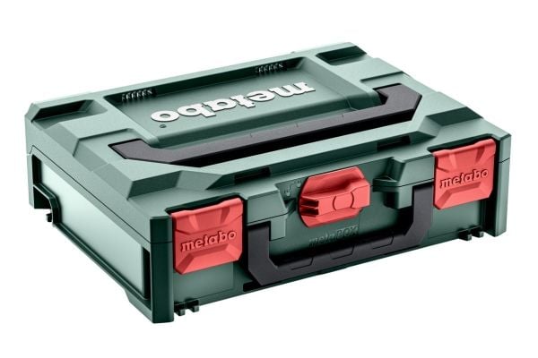 Metabo 626892000, Verktøykasse (hard), Akrylonitril-butadien-styren (ABS), Grønn, Rød, 14,1 l, 296 mm, 496 mm