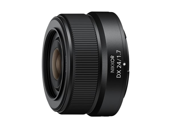Nikon NIKKOR Z DX 24mm f/1.7, Laajakulmaobjektiivi, 9/8, Nikon Z