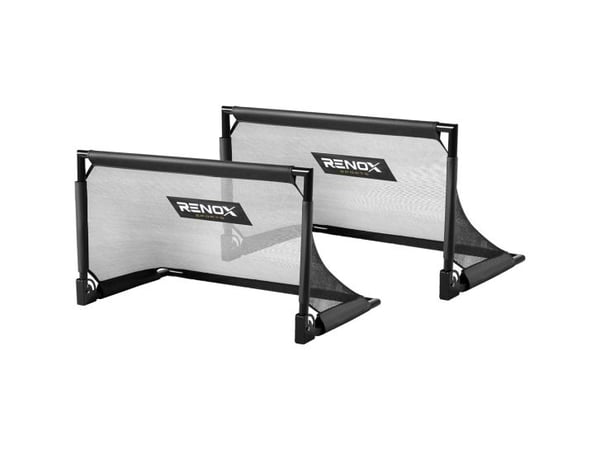 Salta Challenge vikbart fotbollsmål 100 x 60 x 60 cm 2 st