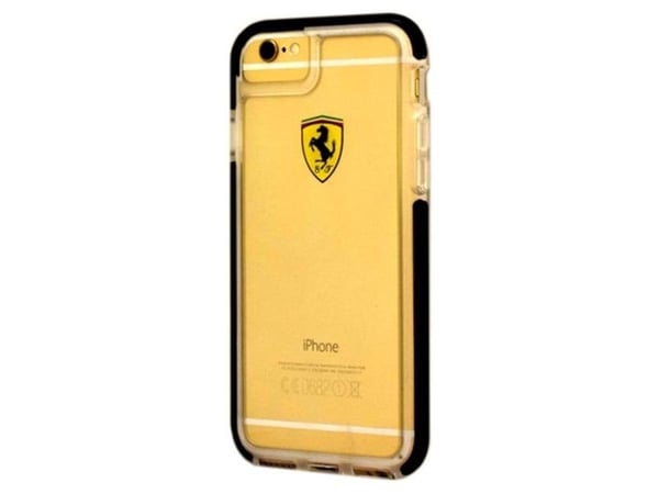 Ferrari On Track - Baksidesskydd för mobiltelefon - TPE - svart - för Apple iPhone 7, 8
