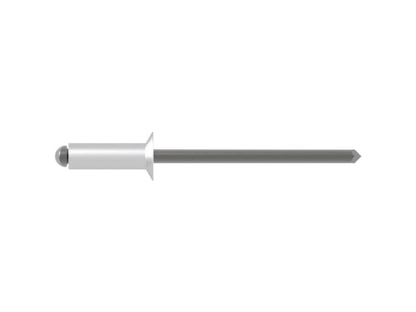 Gesipa 1433512 Sokea niitit Teräs Alumiini Sokea niitti Al/St 4x8mm Upotettu pää KS 3.0-5.0mm 500 kpl