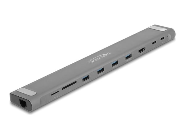 Delock - Dockningsstation - USB-C / Thunderbolt 3 - HDMI