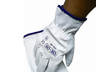 OX-ON hitsauskäsine koko 10 - Worker Comfort 2301, käsine pehmeää vuohennahkaa, vuoriton käsine