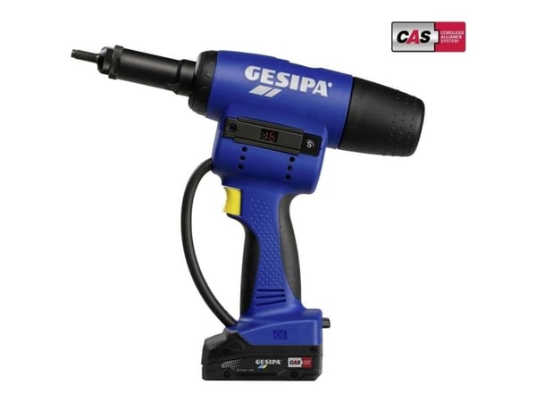 Gesipa 1679676 Batteridrevet monteringsenhet med med blindnaglemuttere 1 stk