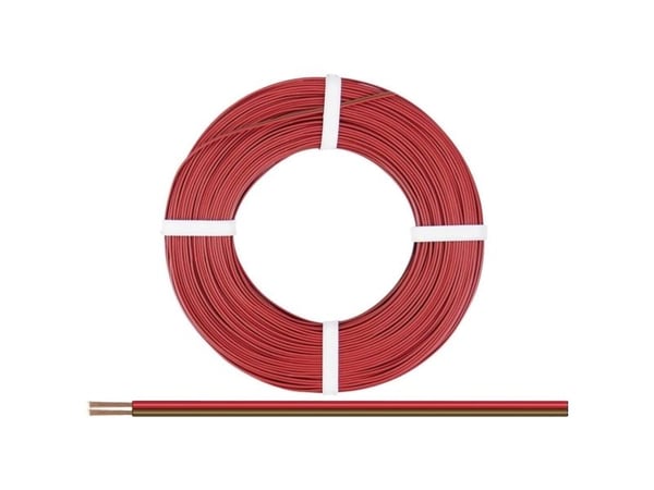 Donau Elektronik 250-08-25 Johdin 2 x 0,50 mm² punainen, ruskea 25 m
