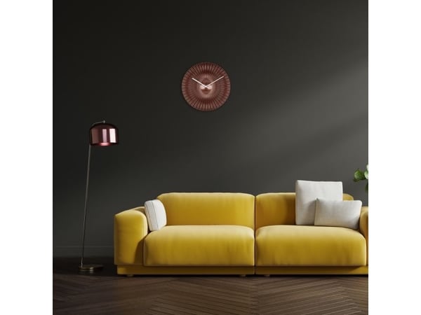 TFA-Dostmann 60.3520.51, Vegg, Atomic clock, Rund, Kobber, Plast, Voksne