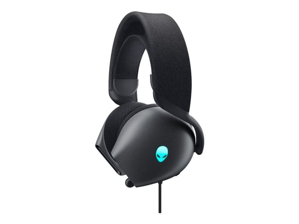 Alienware Gaming Headset AW520H - Headset - fullstorlek - kabelansluten - USB, 3,5 mm kontakt - Dark Side of the Moon