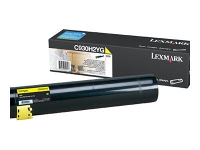 Lexmark C930H2YG, 24000 sivua, Keltainen, 1 kpl