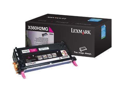 Lexmark - Korkean suorituskyvyn - magenta - alkuperäinen - värikasetti - Lexmark X560dn, X560n -laitteisiin