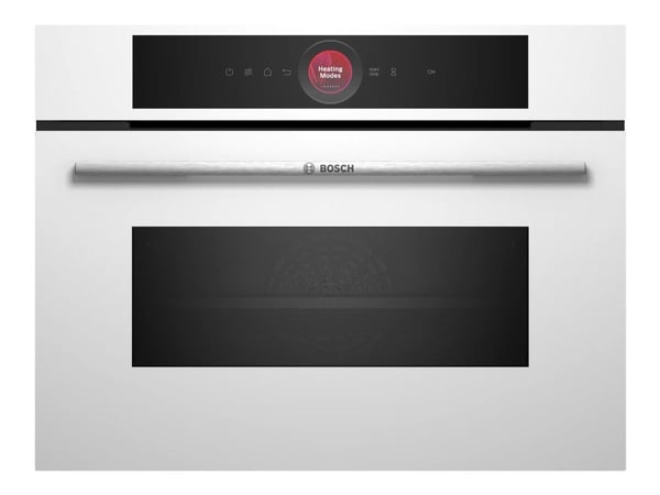 Bosch Serie 8 CMG7241W1, Keskikokoinen, Sähköuuni, 45 L, 900 W, 45 L, 30 - 230 °C