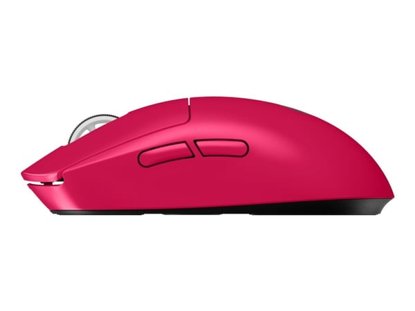 Logitech G PRO X SUPERLIGHT 2 - Mus - gaming - optisk - 5 knapper - trådløs - 2.4 GHz - USB Logitech LIGHTSPEED-mottaker - rosa