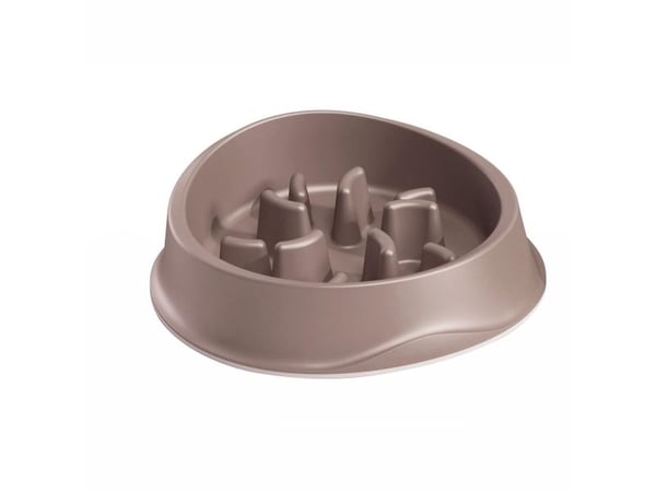 Zolux ZOLUX SLOW FOOD skål 1 l, lysebrun (474238TAU)