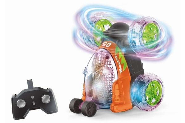 Crazy Tumbler stuntbil R/C med lys 2,4 GHz oransje