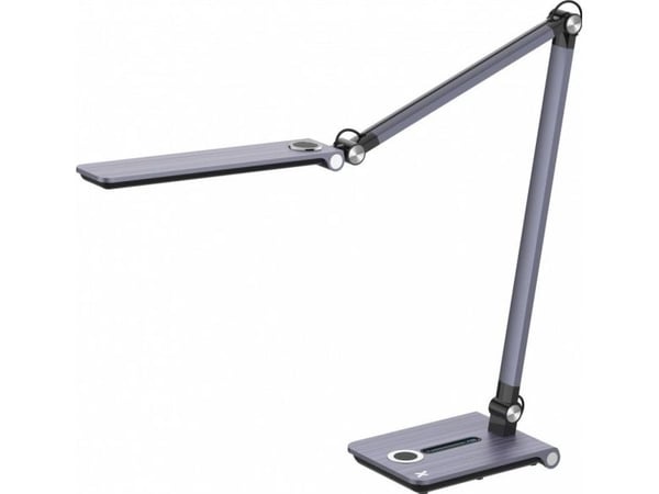 Maxcom skrivebordslampe sølv (MAXCOMML5000)