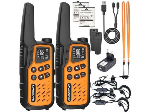 Radiopuhelin Baofeng BF-T25E Oranssi