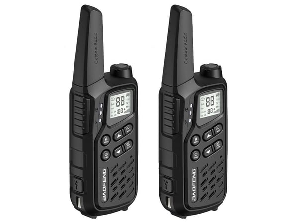 Baofeng BF-T25E radiopuhelin musta