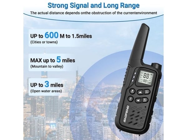 Walkie-talkie Baofeng BF-T25E Sort