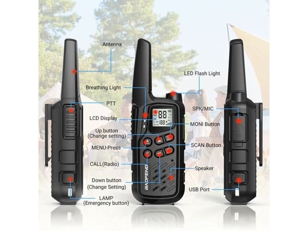 Walkie-talkie Baofeng BF-T25E Sort