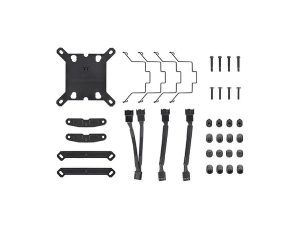 Thermaltake TOUGHAIR 710 - Prosessorvifte - (for: LGA2066, LGA2011, LGA2011-3, LGA1700, LGA1200, LGA1156, LGA1155, LGA1151, LGA1150, AM5, AM4) - al...