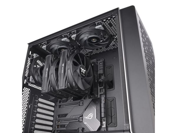 Thermaltake TOUGHAIR 710 - Prosessorvifte - (for: LGA2066, LGA2011, LGA2011-3, LGA1700, LGA1200, LGA1156, LGA1155, LGA1151, LGA1150, AM5, AM4) - al...