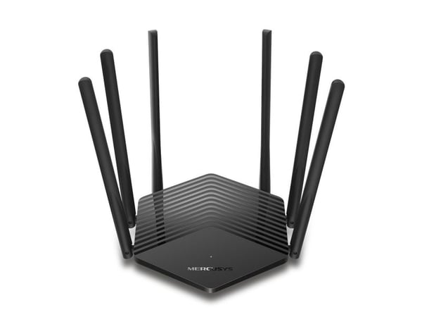 Ruter TP-Link Mercusys | AC1900 trådløs dual-band gigabit-prosessor | MR50G | 802.11ac | 600+1300 Mbit/s | 10/100/1000 Mbit/s | Ethernet LAN (RJ-45...