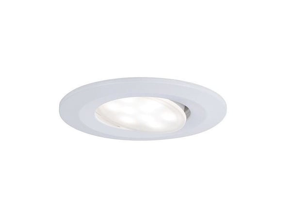 Paulmann 999.36, Innsunket spotlight, 1 ampuller, 5 W, 4000 K, 420 lm, Hvit
