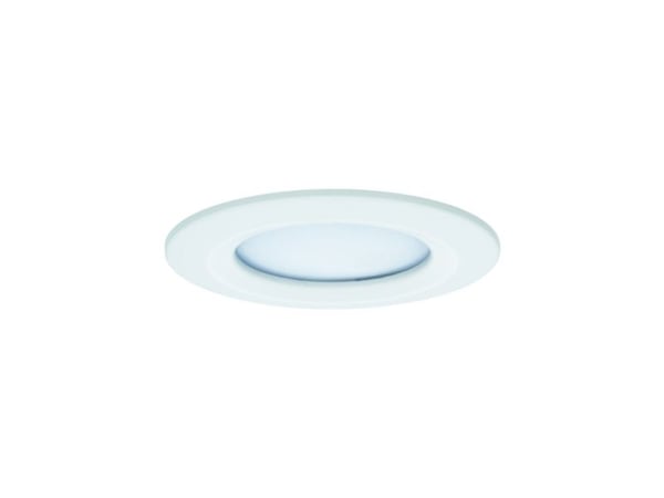 Paulmann 934.95, Innsunket spotlight, 1 ampuller, LED, 2700 K, 460 lm, Hvit