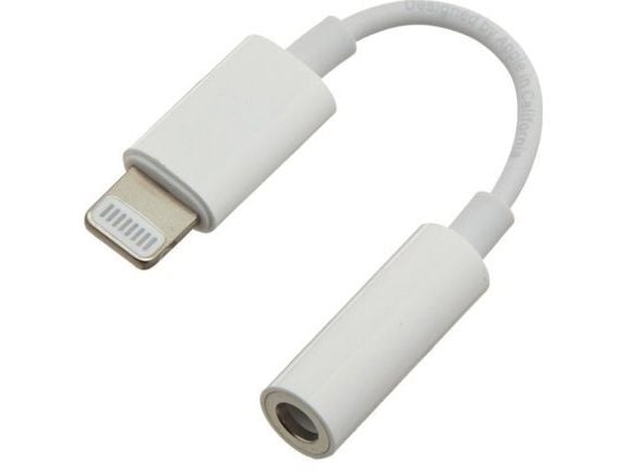 PremiumCord Apple Lightning ljudadapterkabel till 3,5 mm stereojack/hona, vit