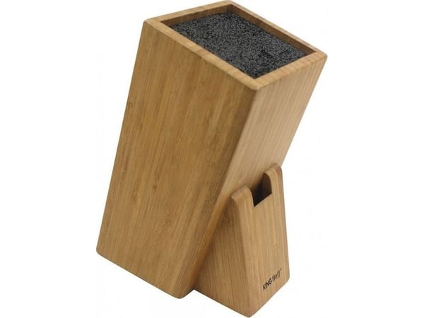 KingHoff UNIVERSAL BAMBOO KNIFE BLOCK KINGHOFF KH-1558