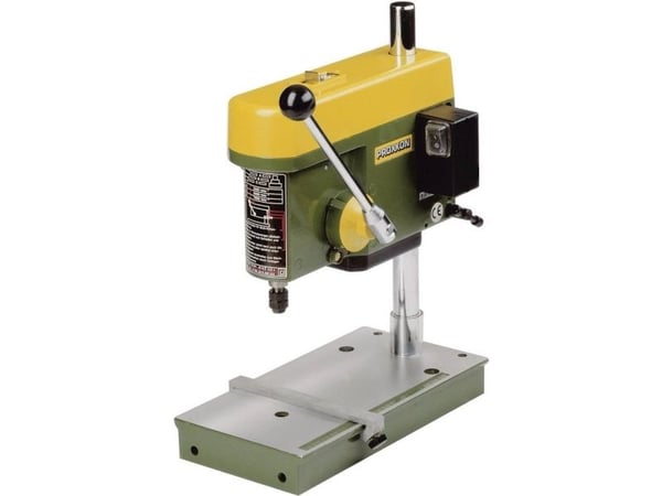 Proxxon TBM 220, Bench drill press, Grønn, Gult, 1800 RPM, 8500 RPM, 14 cm, 85 W