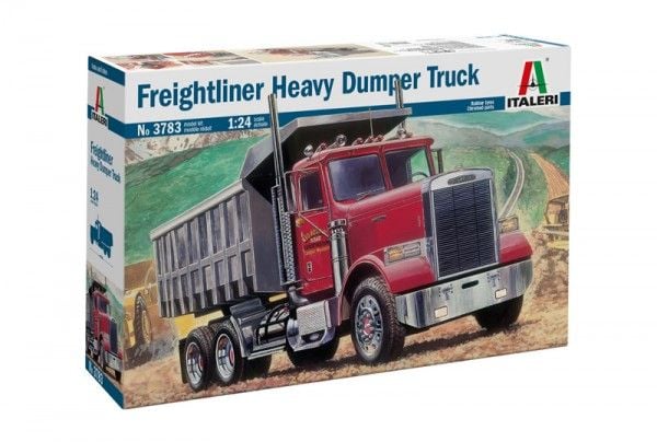Italeri Plastic Model Freightliner Heavy Dumper Truck 1/24