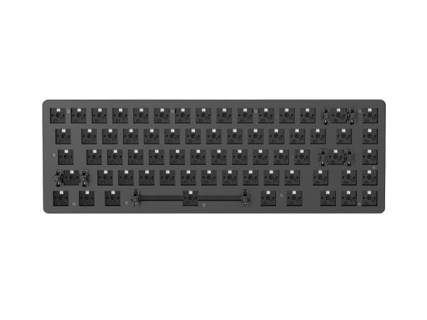 Glorious Gaming GMMK 2, 65%, Koblet med ledninger (ikke trådløs), USB, Mekanisk nøkkelbryter, RGB LED, Sort
