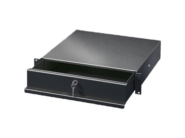 Rittal DK 5502.325, Skuffenhet, Sort, Stål, 3U, 48,3 cm (19"), 427 mm