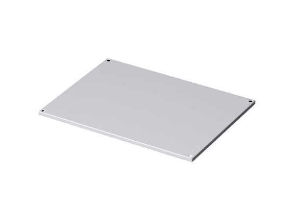 Rittal SV 9681.682, Bakre panel, Stål, Ljusgrå, 1 styck
