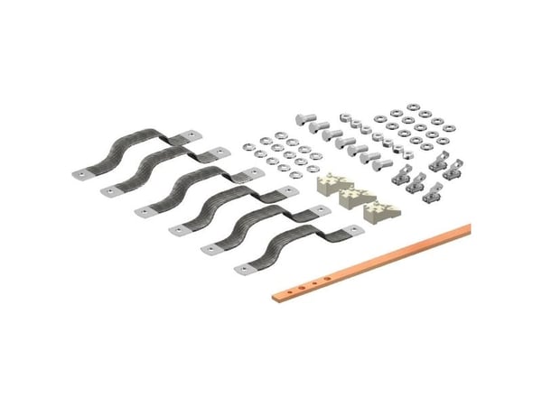 Rittal 5302.028, Bonding set, Silver, VX IT, 1 styck