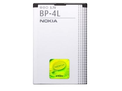 Nokia BP-4L, Batteri, Lithium Polymer (LiPo), 1500 mAh, 3,7 V, Nokia 6760 slide Nokia E52 Nokia E55 Nokia E63 Nokia E71 Nokia E72 Nokia E90 Communi...
