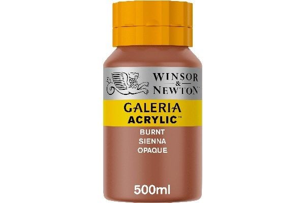Galeria akryl 500 ml Burnt Sienna ugjennomsiktig 077