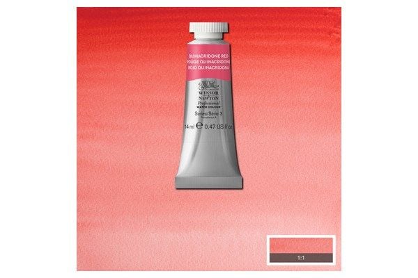 Akrylvälj/proffs akvarell 14 ml Quinacridone Red 548